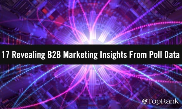 17 Revealing B2B Marketing Insights From Poll Data