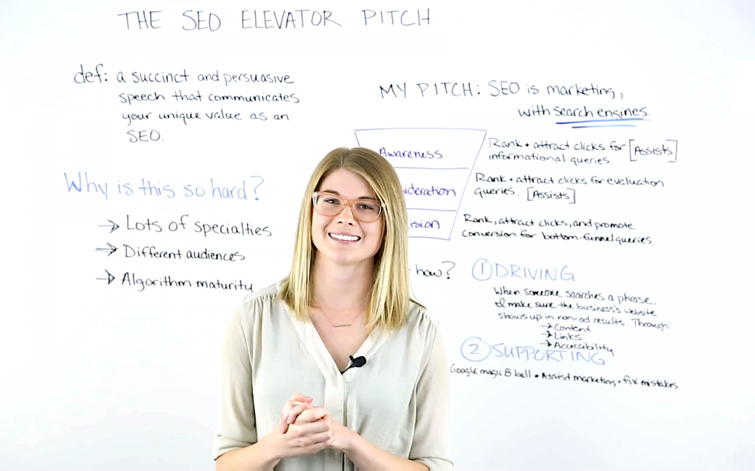 The SEO Elevator Pitch – Best of Whiteboard Friday