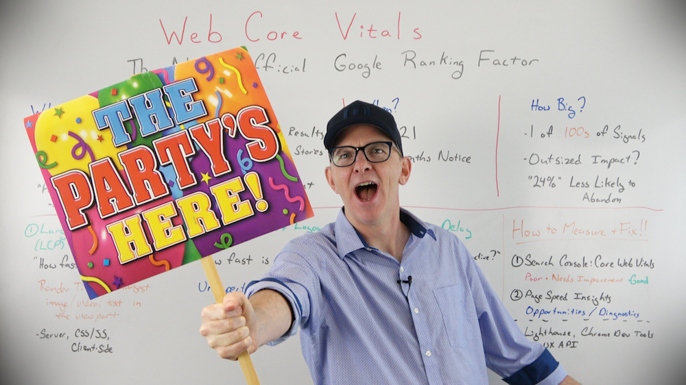 Core Web Vitals: The Next Official Google Ranking Factor – Whiteboard Friday