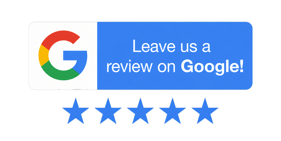 Leave us a review on Google